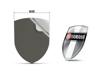 Yamaha Printed Logo Stickers Pro Max Durable Stylish